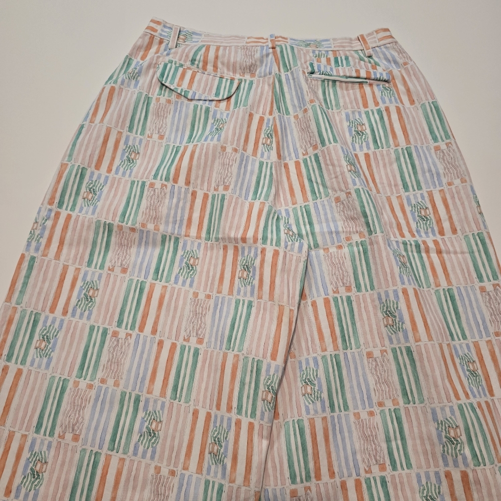 Rachel Antonoff Rose Pants Cotton Size 10 - Picture 9 of 12